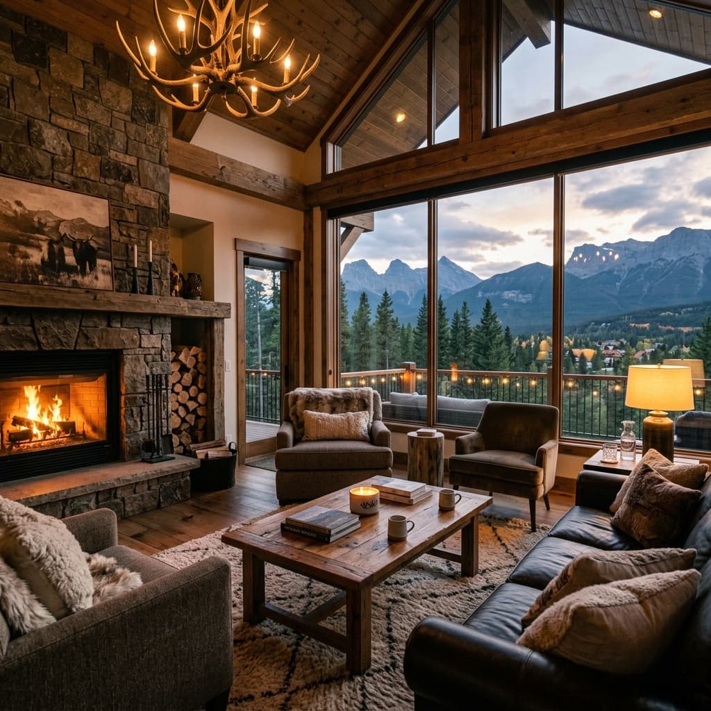 Warm Cozy Room Background